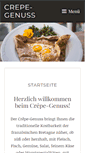 Mobile Screenshot of crepe-genuss.de